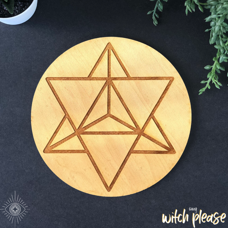 Merkaba Crystal Grid - Thick Line – Sophia LaRosa