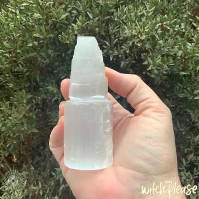 Selenite Tower - 4 inches tall